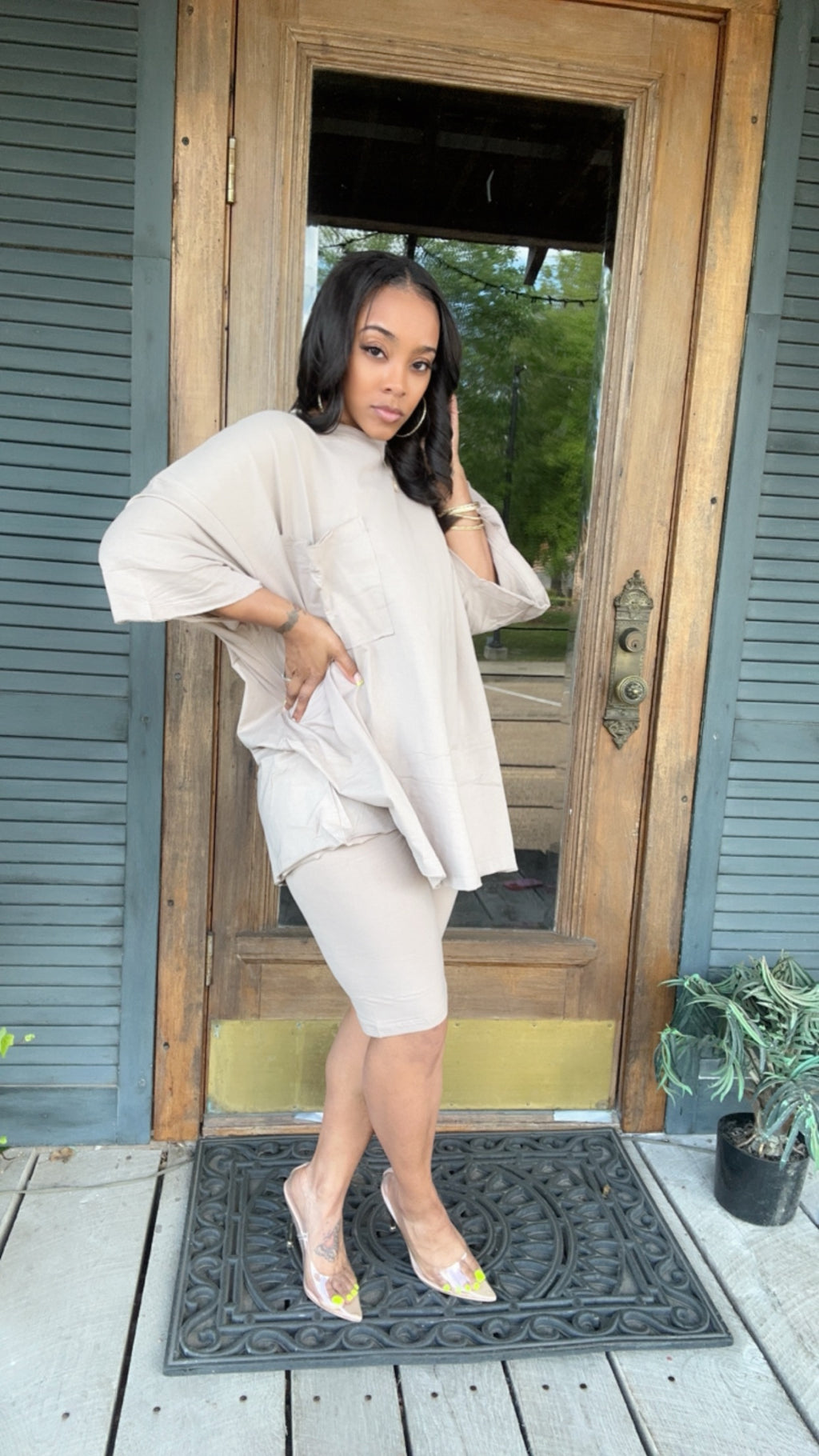 Plus Size Mocha Set