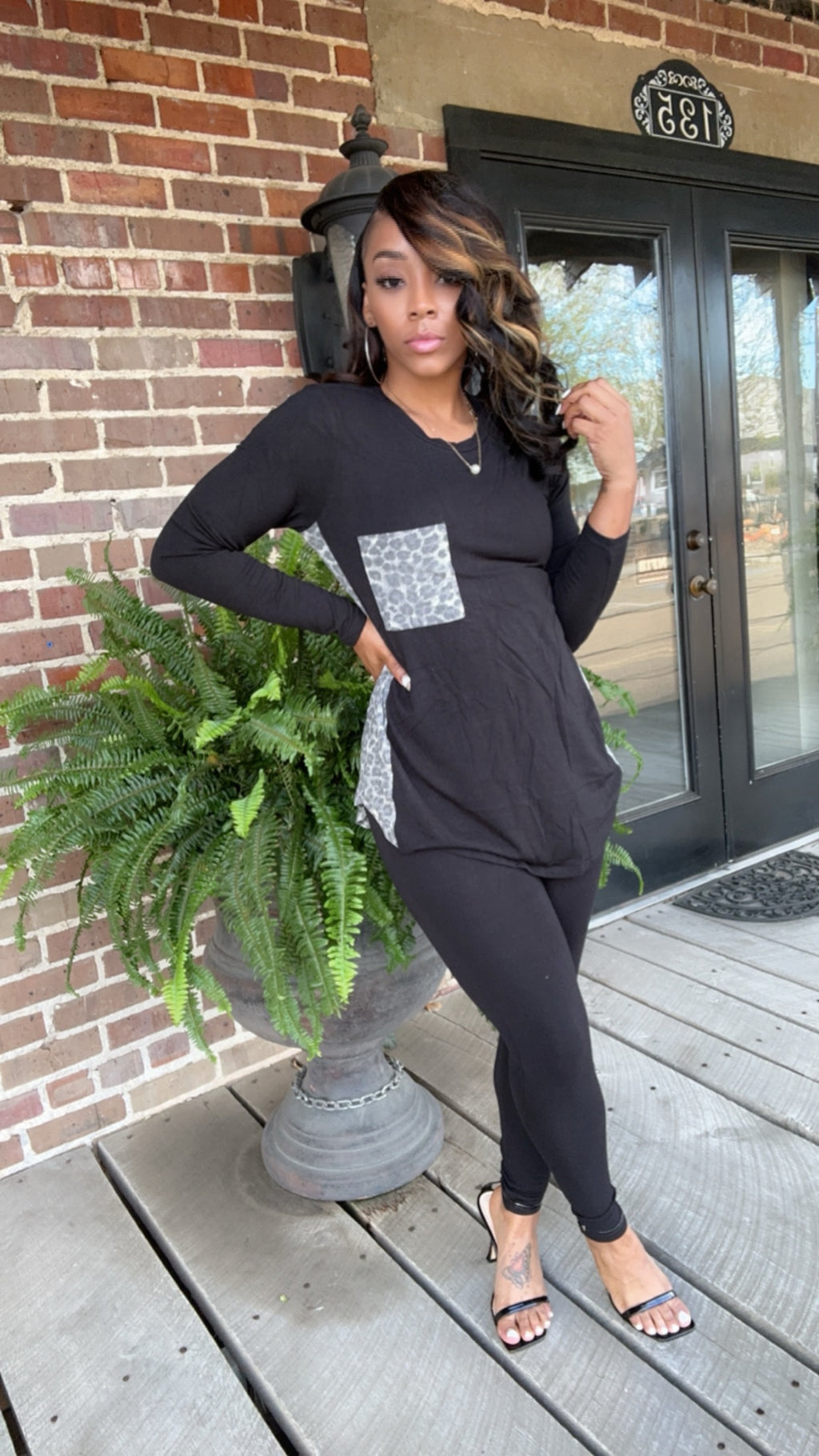 Black Cheetah Set