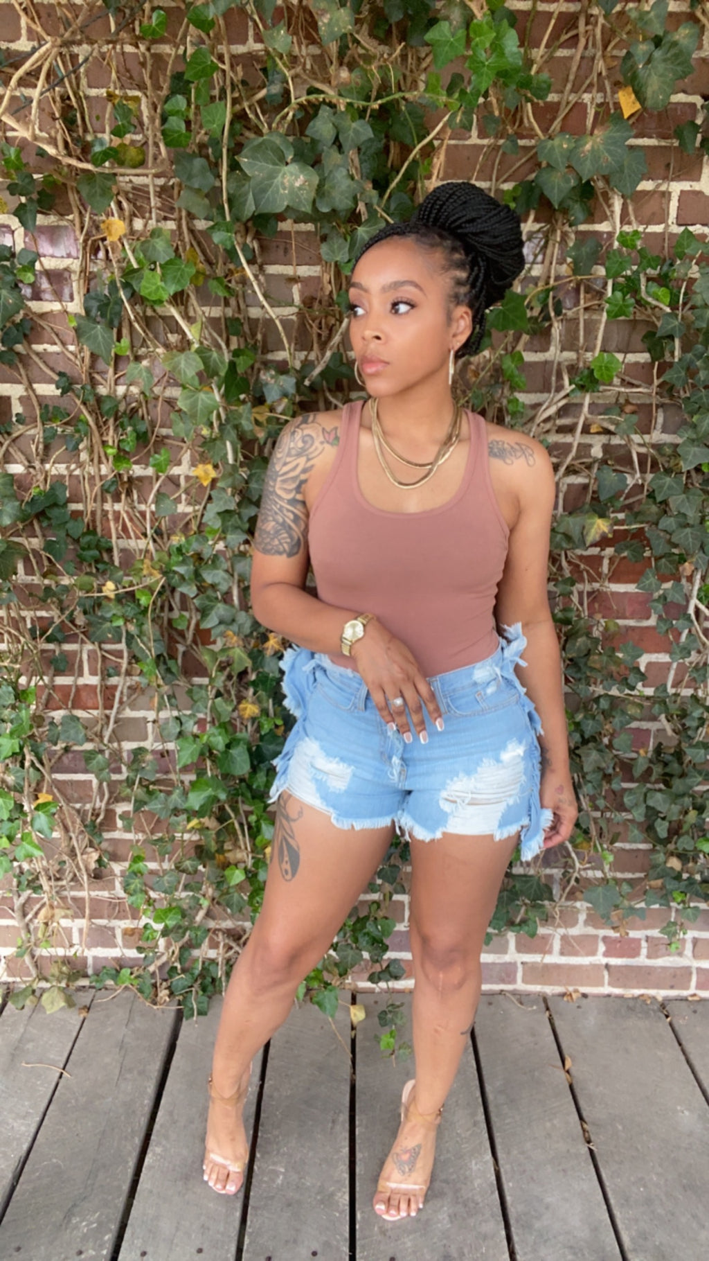 Hot Girl Denim Shorts