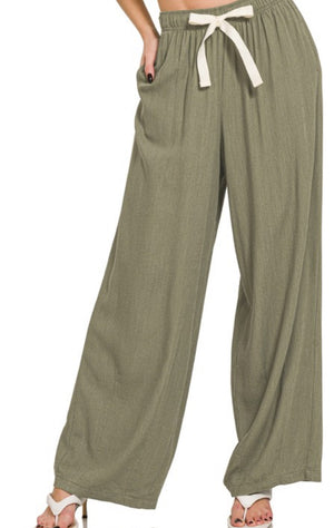 Linen Raw Edge Set