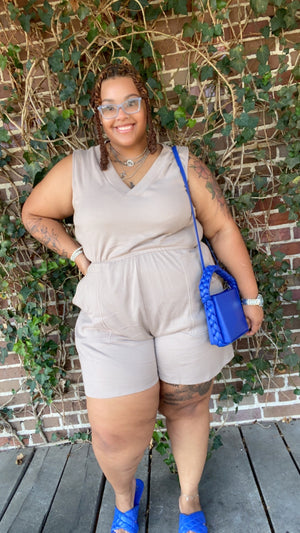 Plus Size Kia Romper
