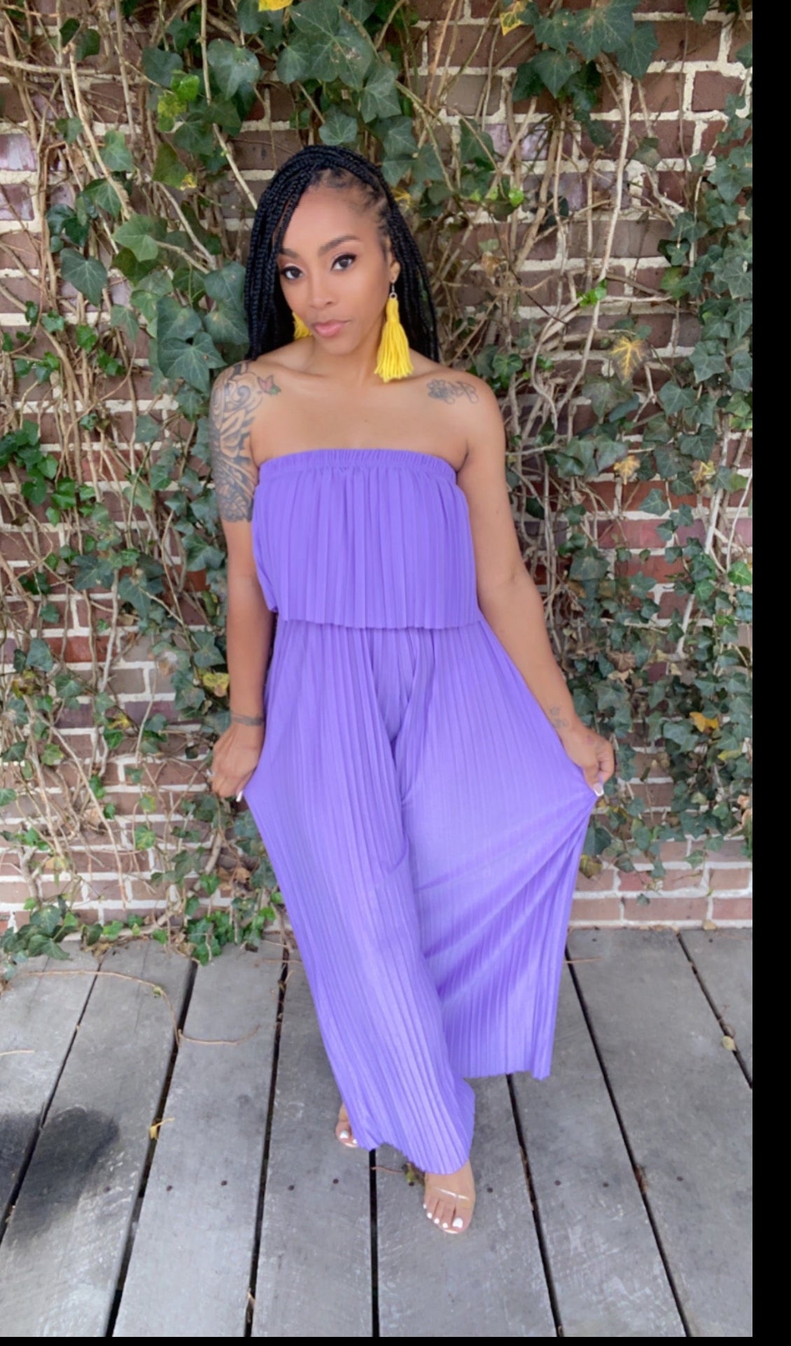 Spring Pleaded Jumpsuits ETA 4/14
