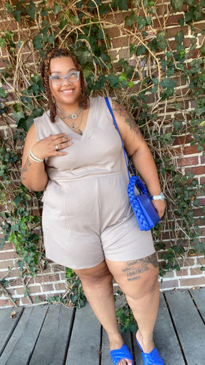 Plus Size Kia Romper