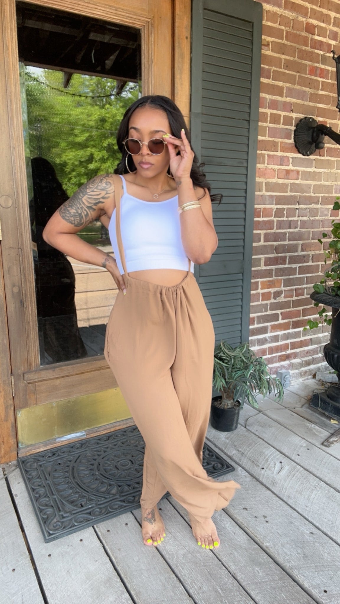 Younique Overalls (Mocha)