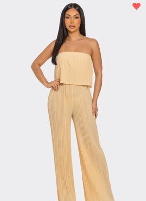 Spring Pleaded Jumpsuits ETA 4/14