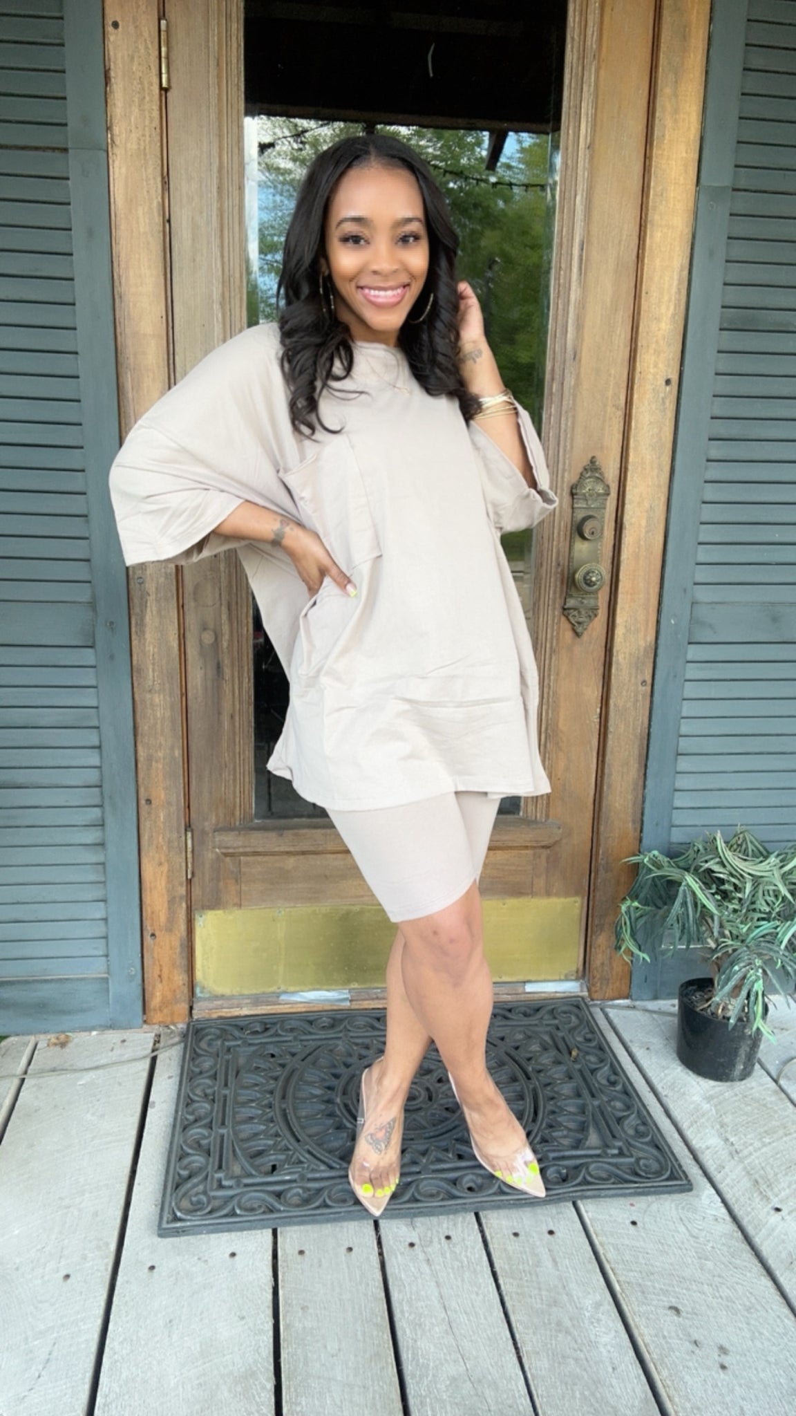 Plus Size Mocha Set