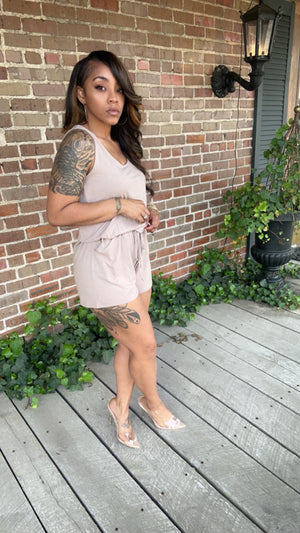 Mocha Romper