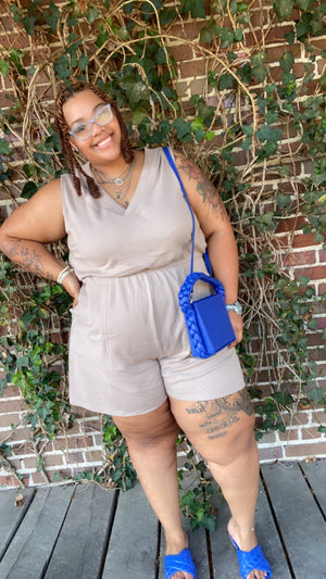 Plus Size Kia Romper
