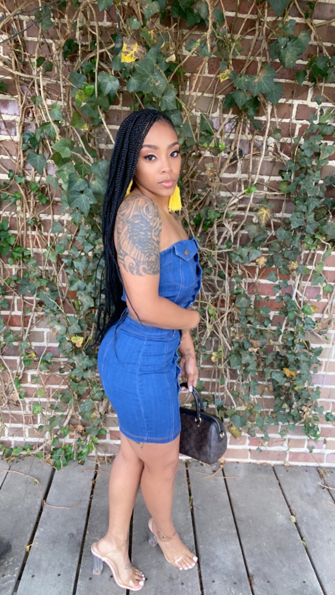 Denim Two Piece Younique Set of