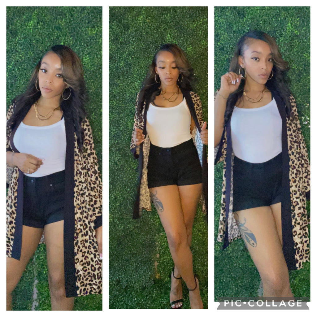 Leopard Cardigan