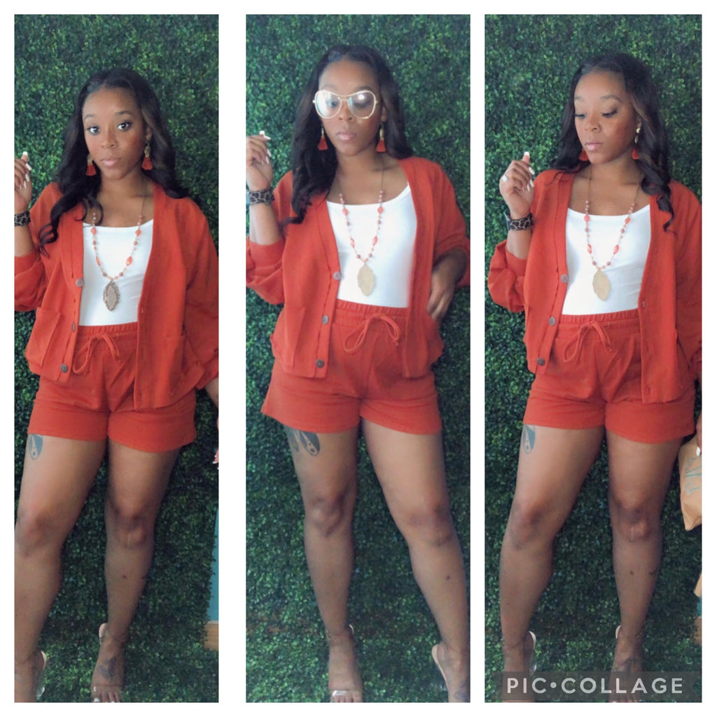 Preppy Chick Cardigan Sets