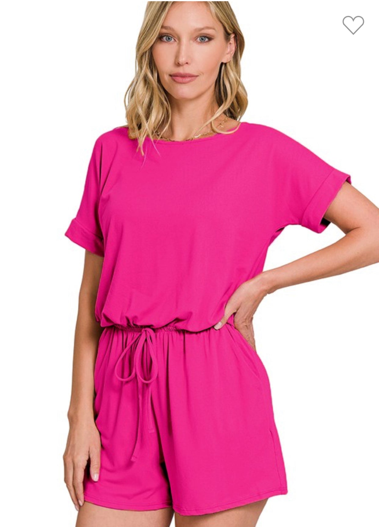 Lia Plus Size Spring Romper