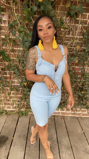 Younique Denim Romper