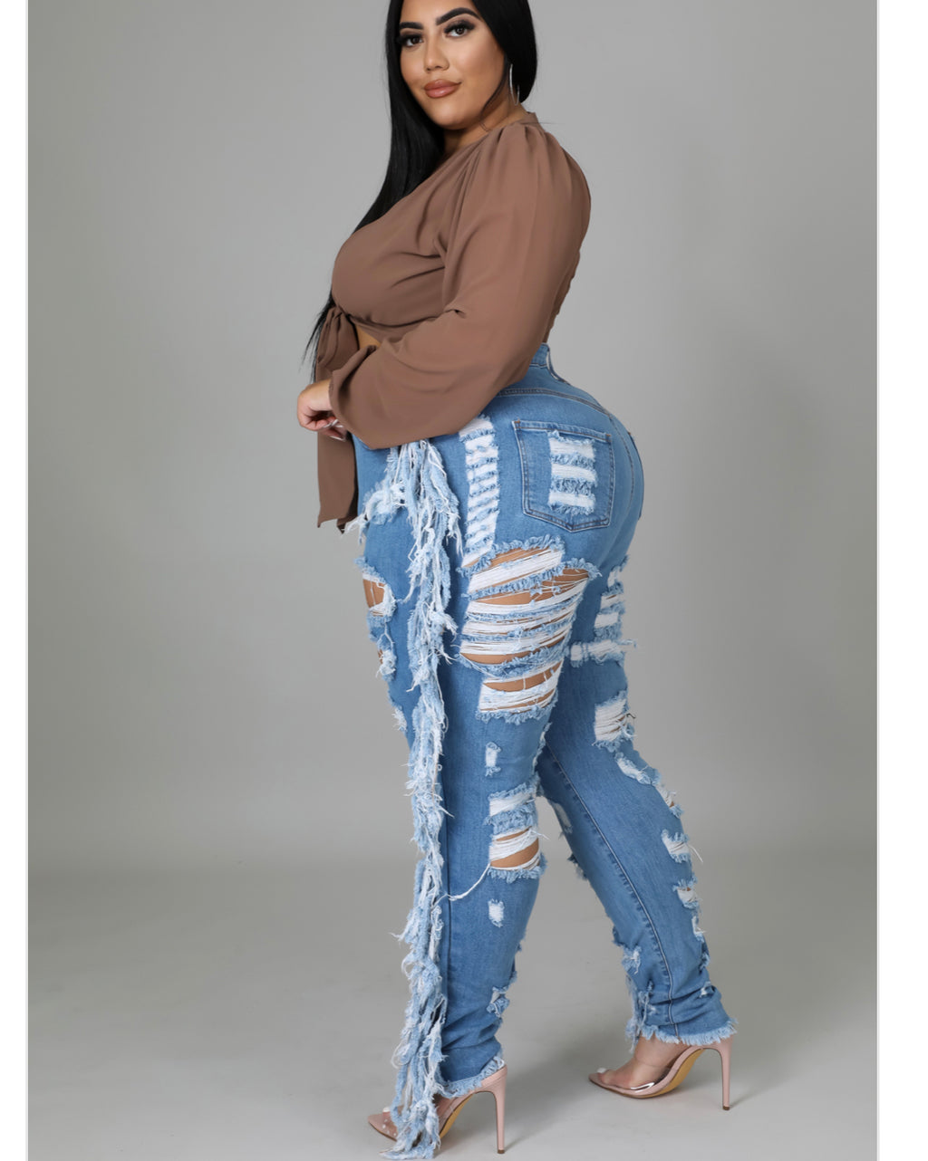 Plus Tasha Tassel Jeans