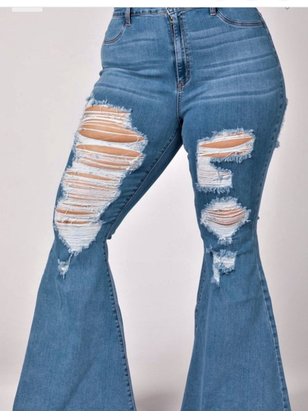 Plus Size High Rise Jeans  EST 2/3