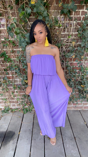 Lavender Spring Jumpsuit